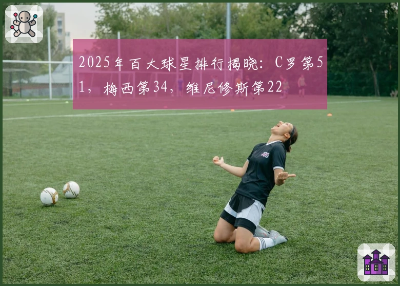 2025年百大球星排行揭晓：C罗第51，梅西第34，维尼修斯第22